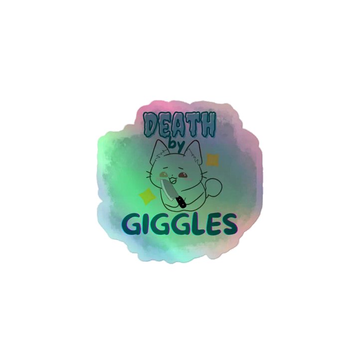 Death by Giggles Holo Sticker Pack product image (1)