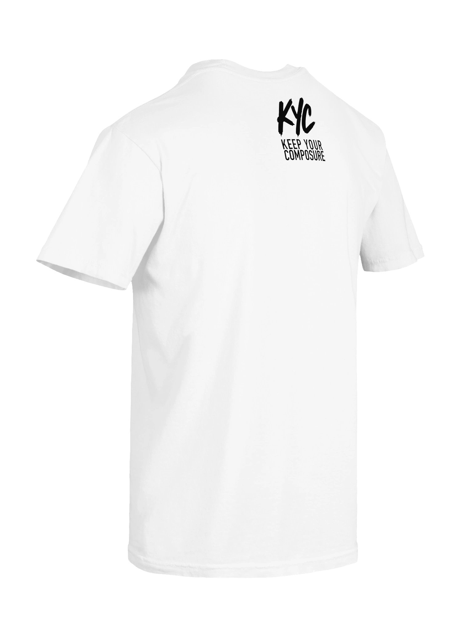 KYC “Composure” Tee — White product image (8)