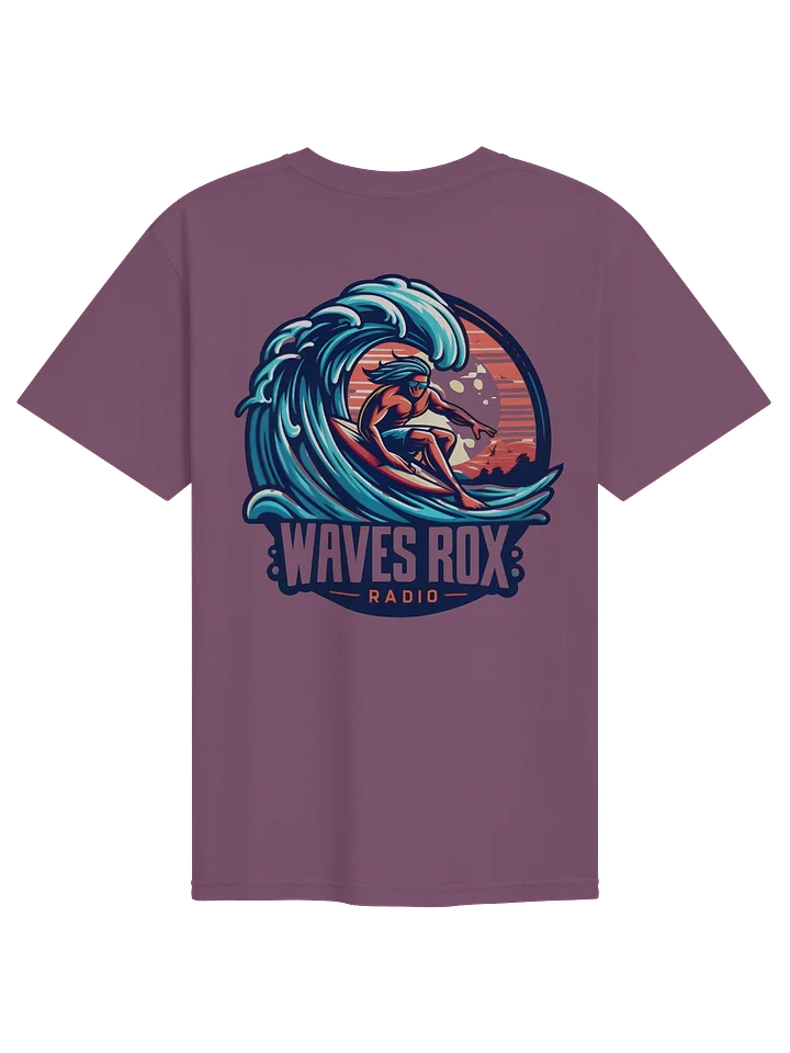 Waves Rox Radio - Printed on Back product image (1)