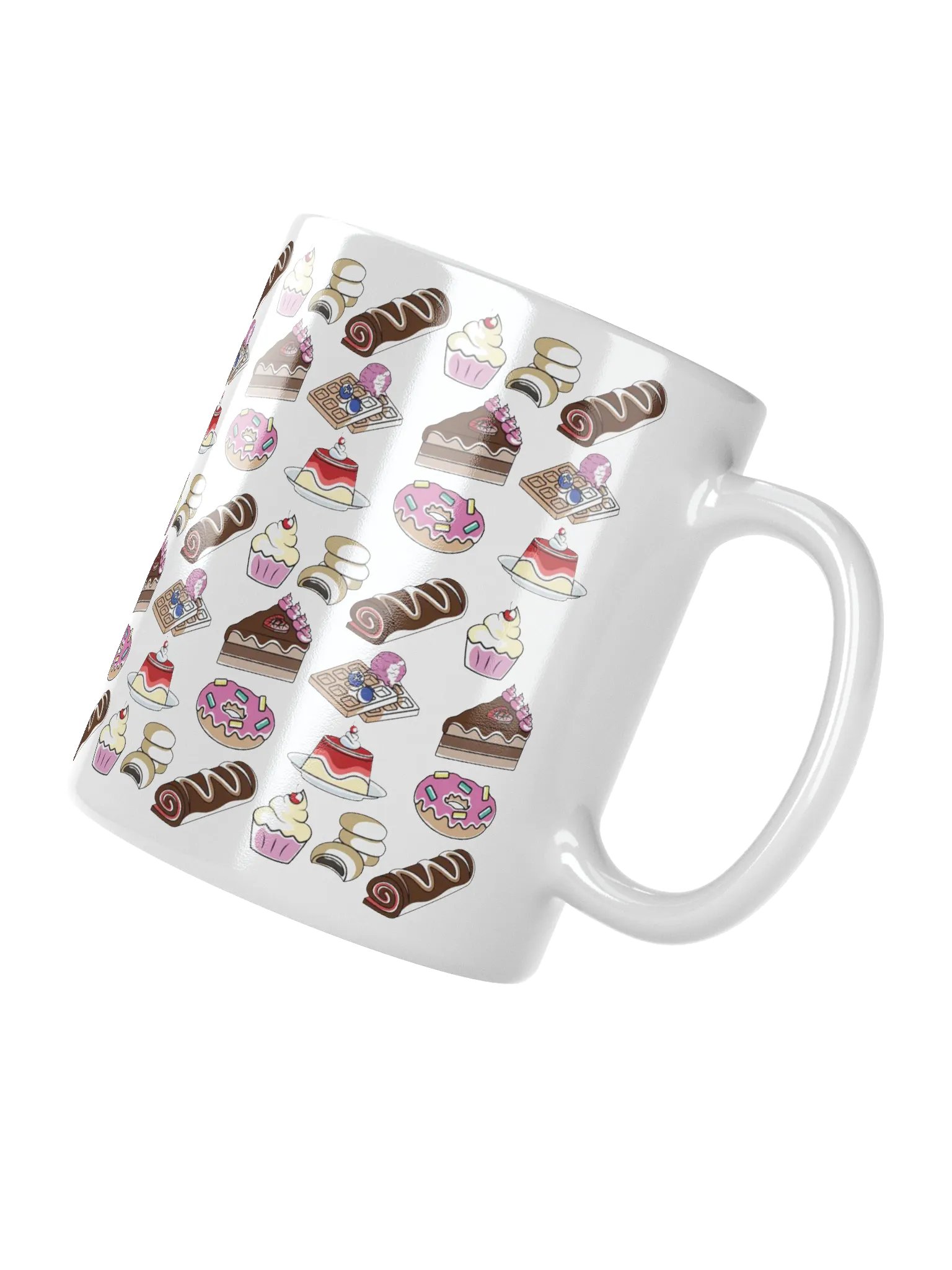 Sweets and Cakes pattern (Glossy Mug) product image (2)