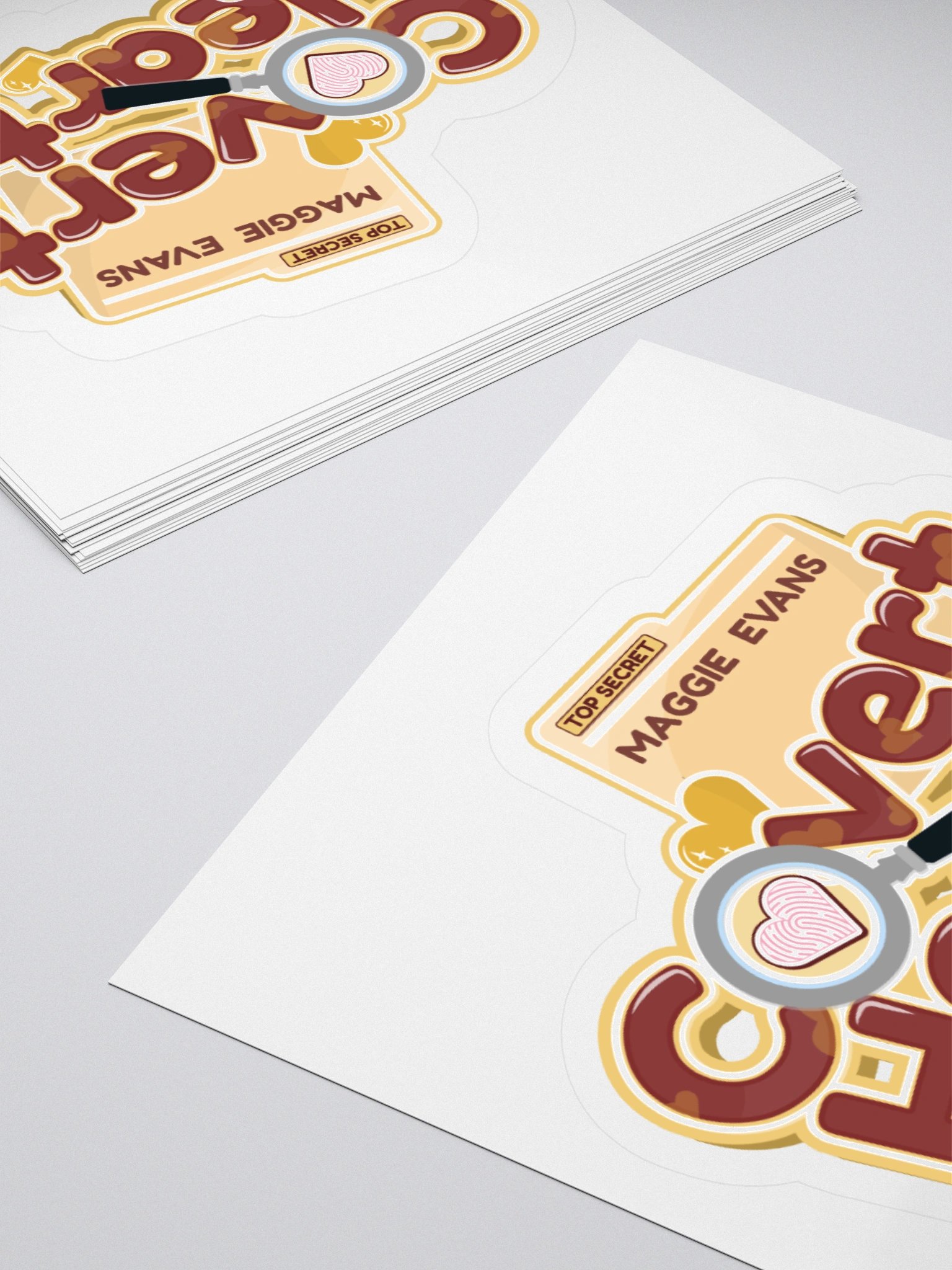 Covert Hearts Logo Sticker product image (8)