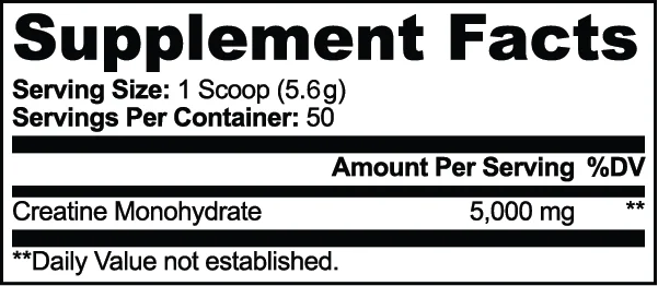 Ascend Creatine Monohydrate product image (5)