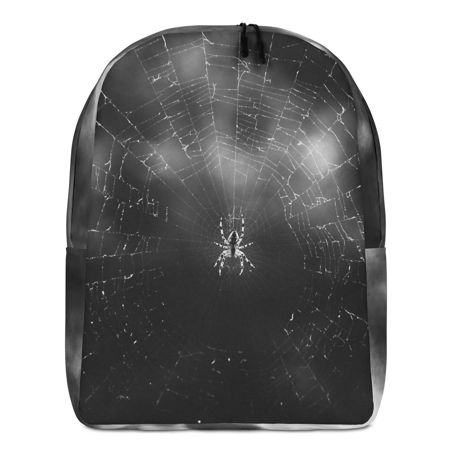 Design-backpack - Spider in the web, monochrome product image (3)