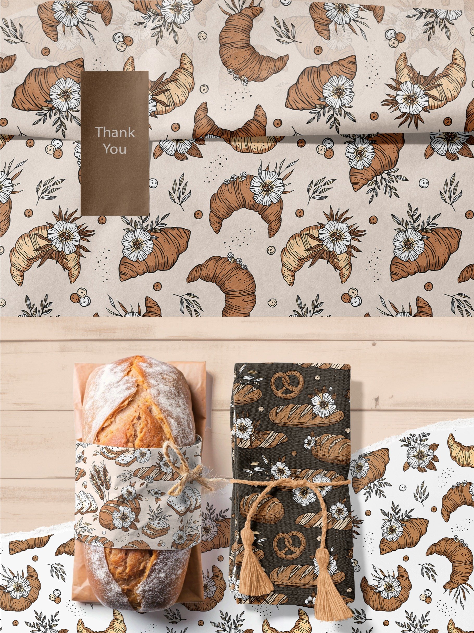 Bakery Seamless Patterns product image (3)