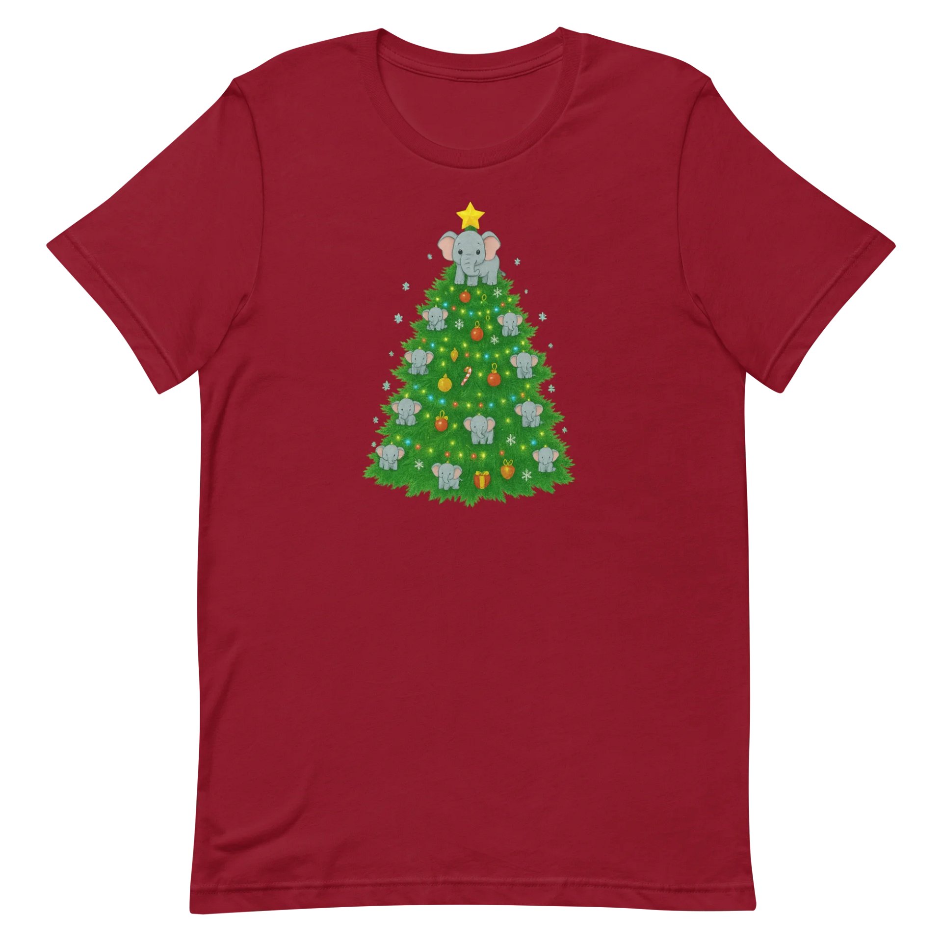 Elephant Wonderland Christmas T-Shirt product image (3)