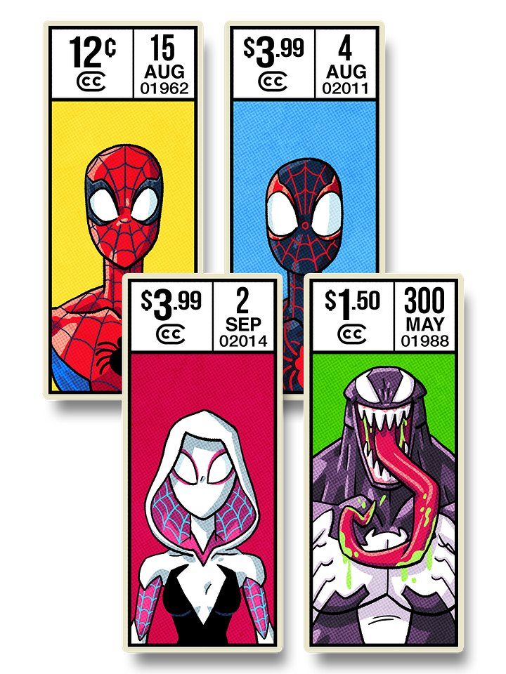 Spider Family Sticker Pack product image (1)