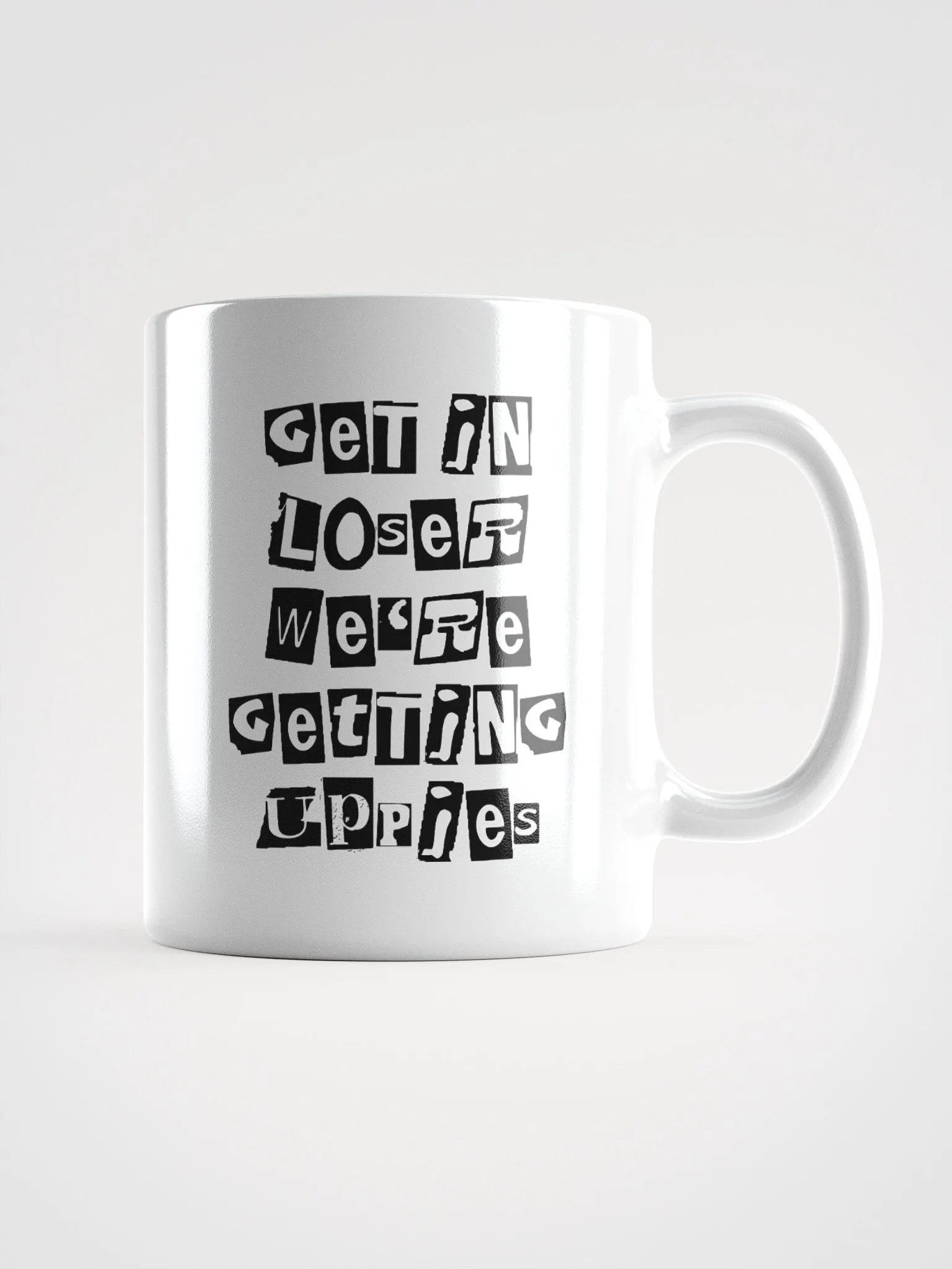 Get In Loser || White Glossy Mug product image (2)