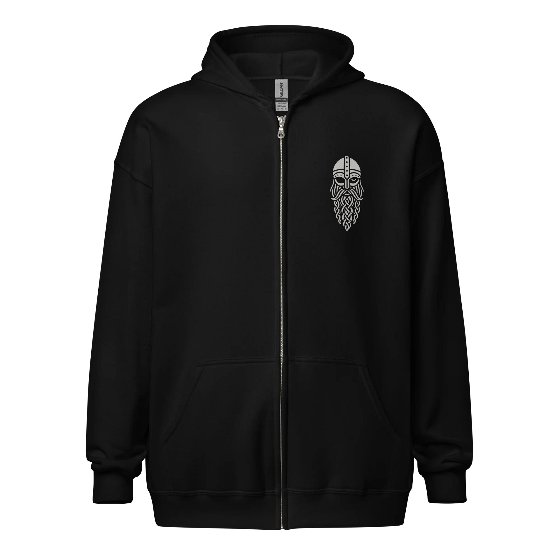 Descended from the Allfather Heavy Zip Hoodie product image (2)
