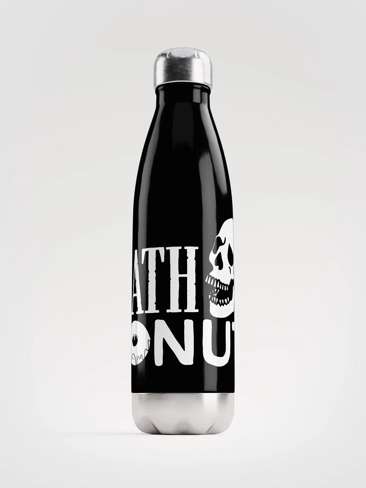 Death or Donuts Stainless Steel Water Bottle product image (1)