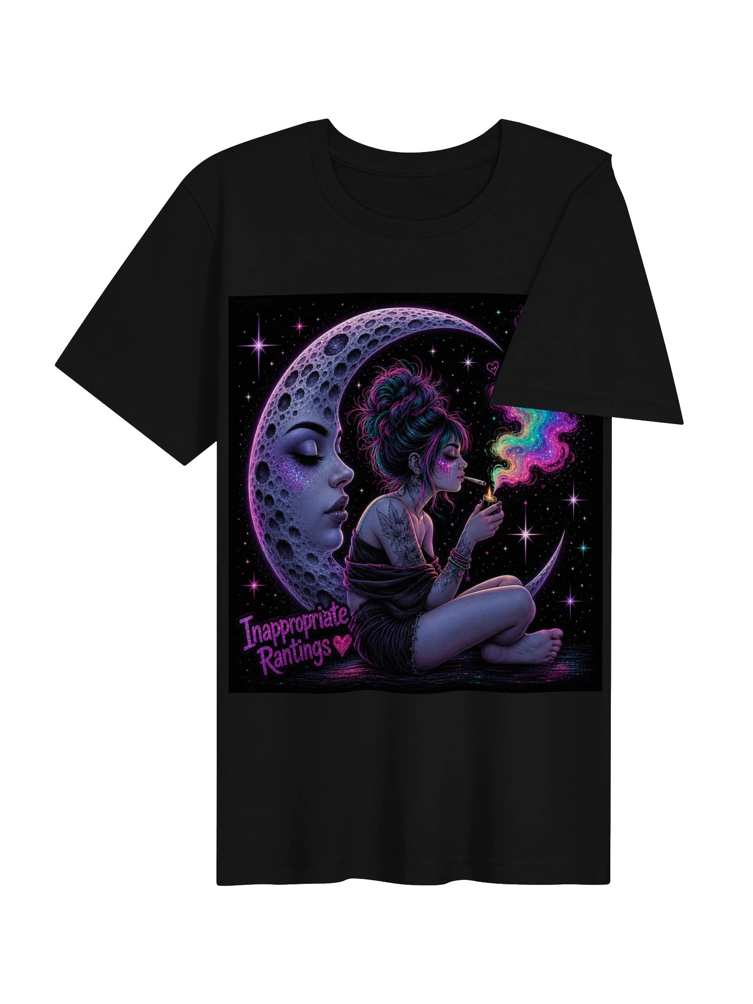 Cosmic Moon Girl Tee product image (16)