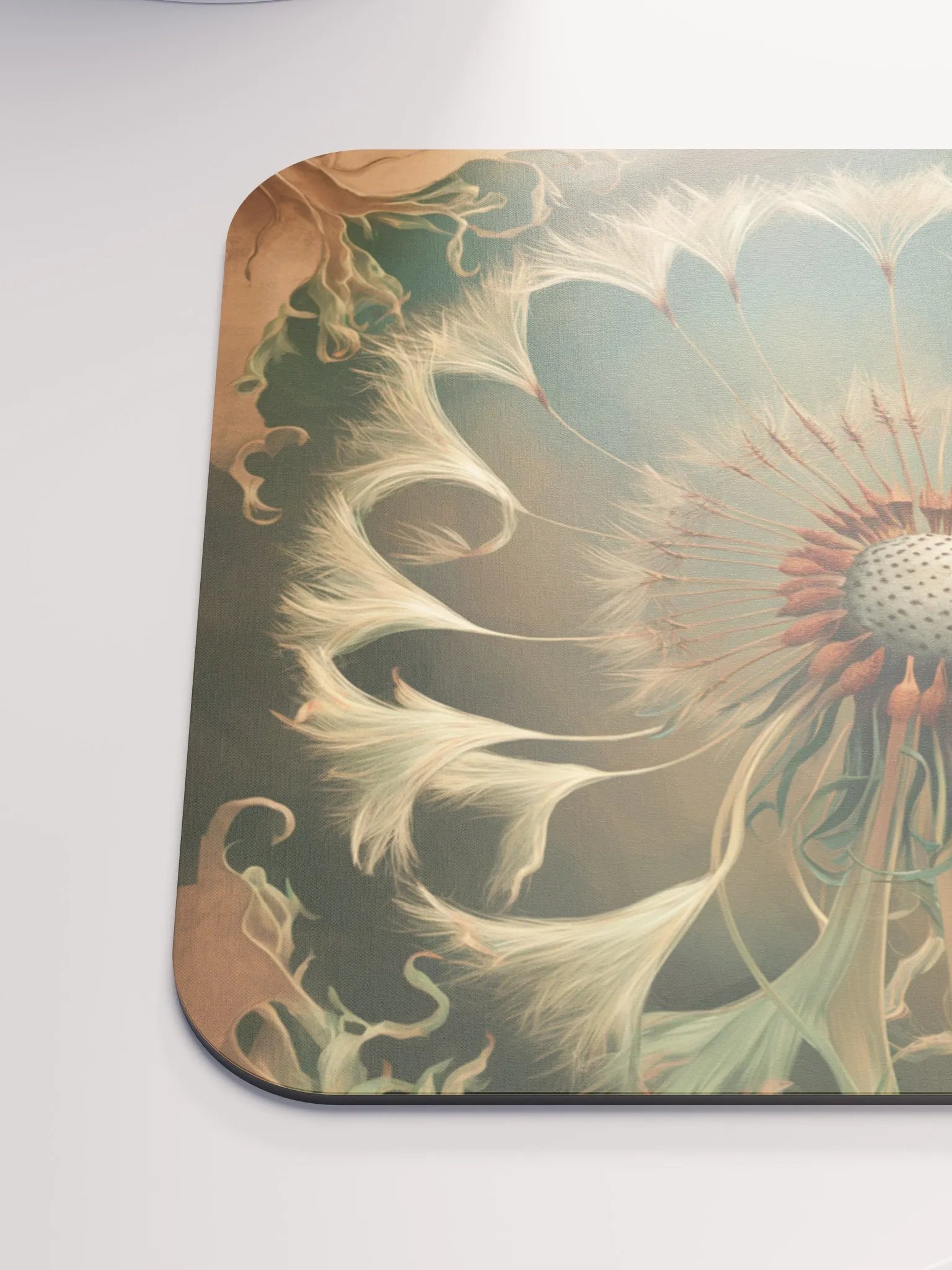 Art Nouveau Dandelion Mouse Pad product image (6)
