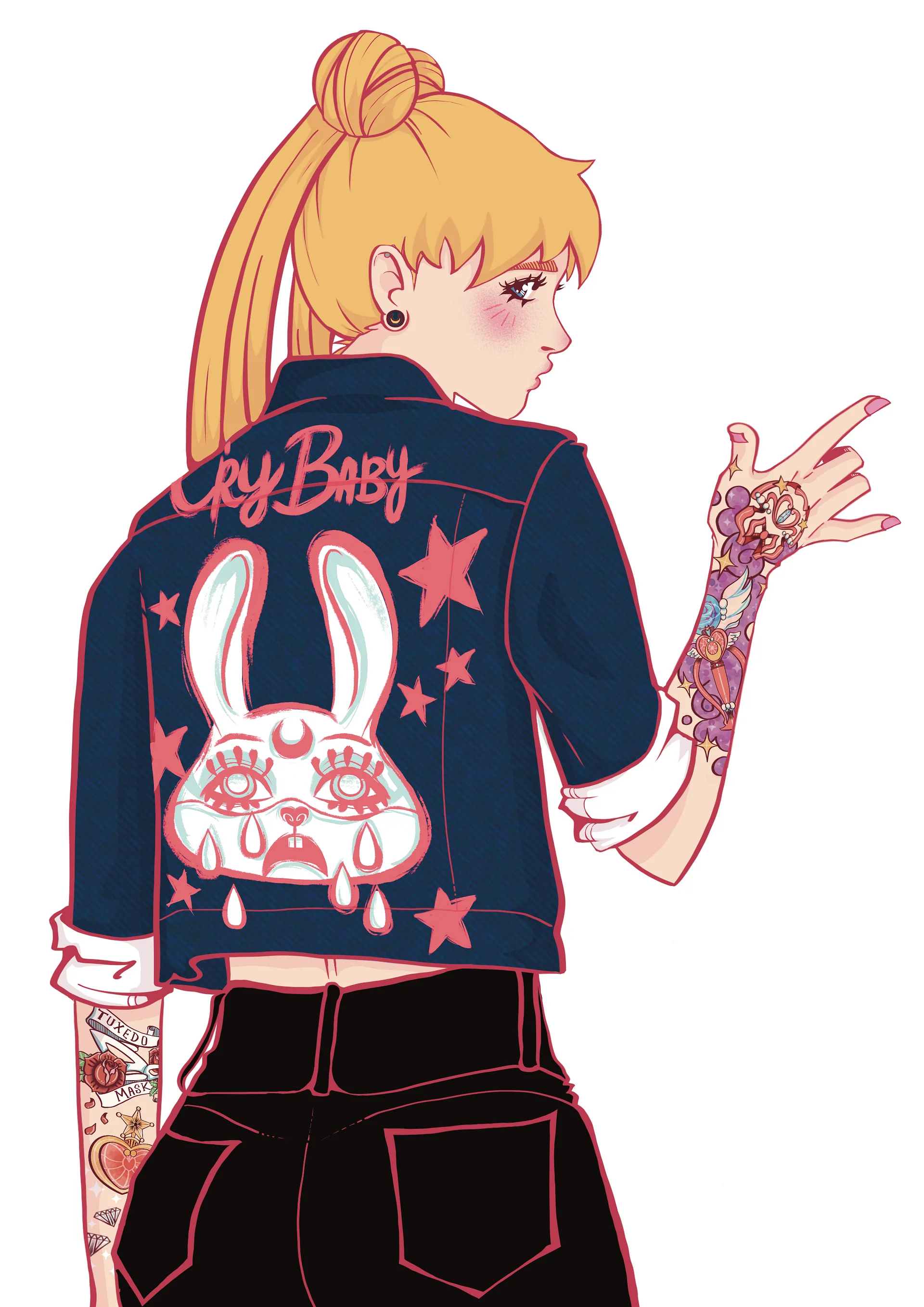 Crybaby Vinyl Sticker product image (3)