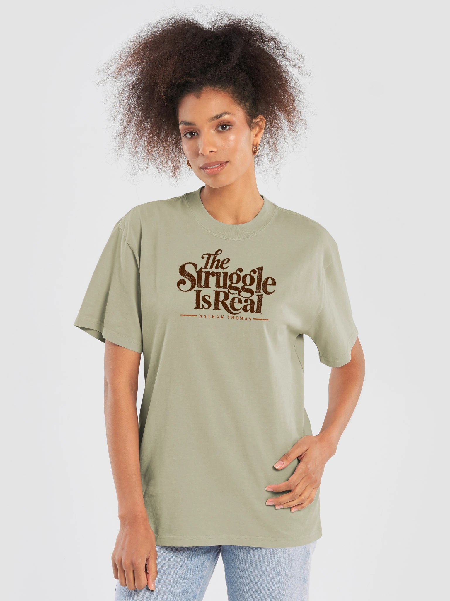 STRUGGLE Oversized Tee product image (5)
