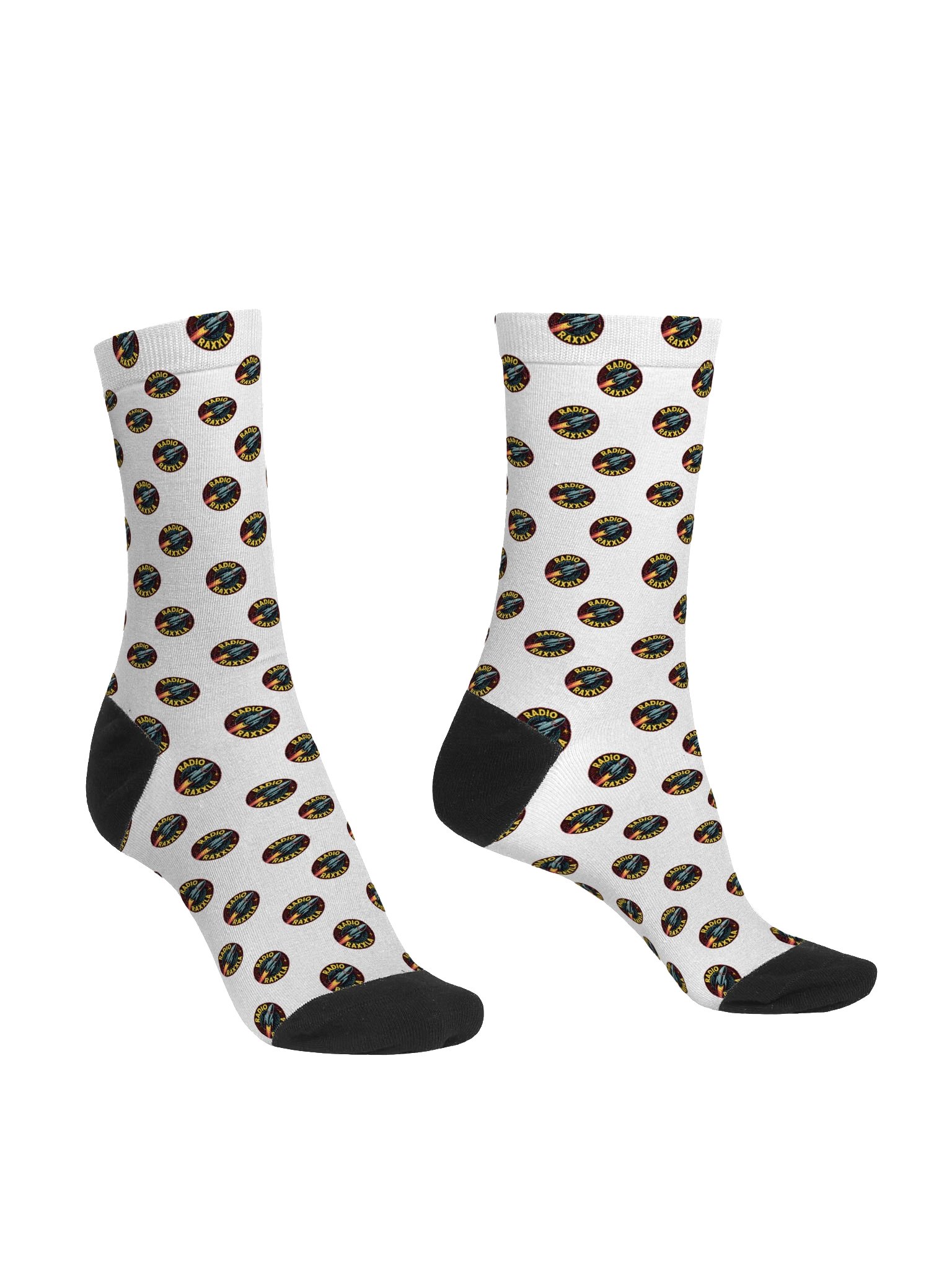 White Raxxla Socks product image (3)