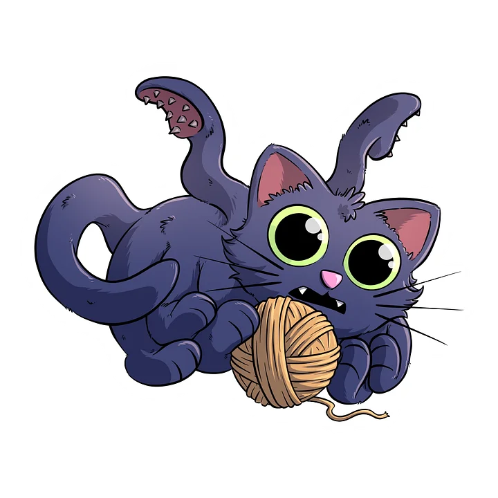 Dissy Kitten | 3" Sticker product image (1)