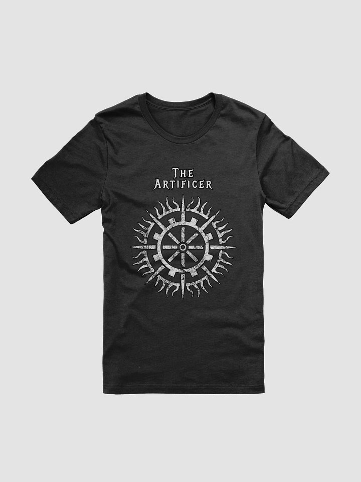 Artificer Shirt, Grunge Tarot-Inspired Roleplaying Class Symbol Tee product image (6)