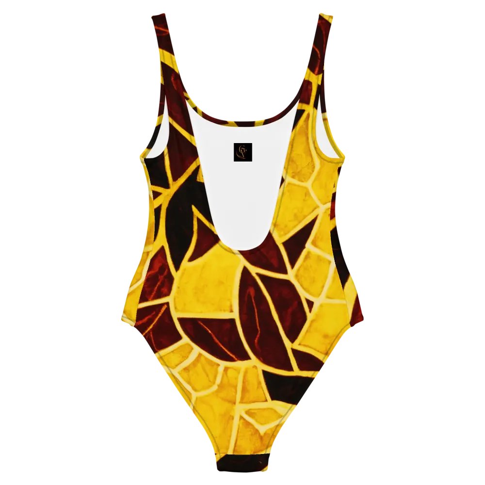 Abstract Leaves Swimsuit product image (2)