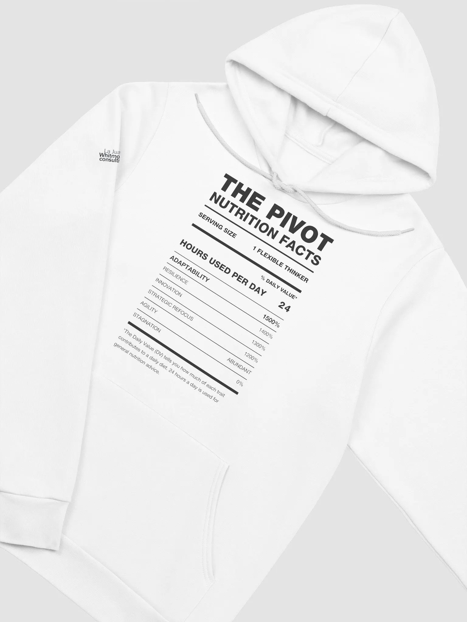 THE PIVOT Nutrition Facts Comfort Hoodie product image (1)