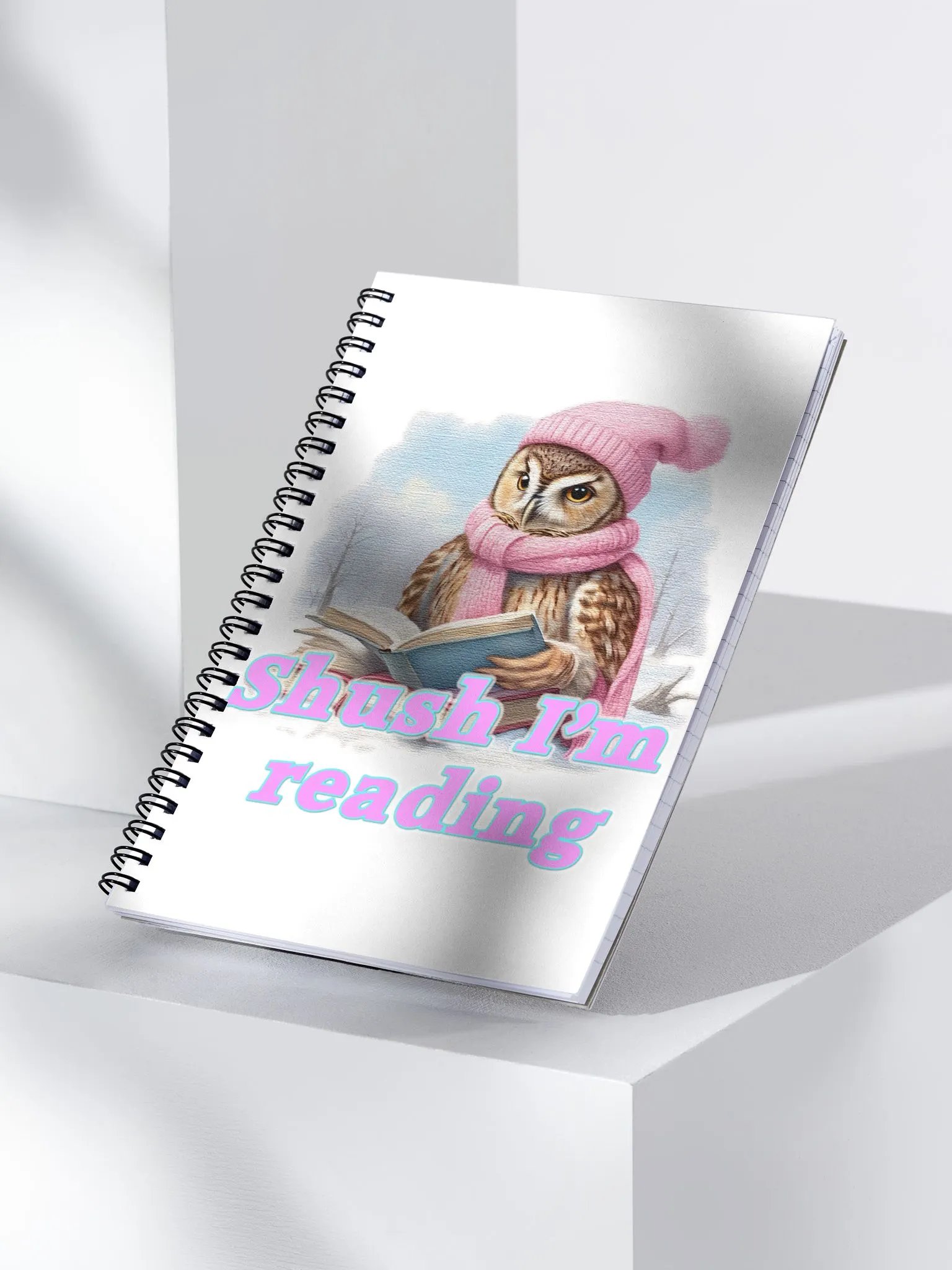 Adorable cute owl Read A Book product image (3)