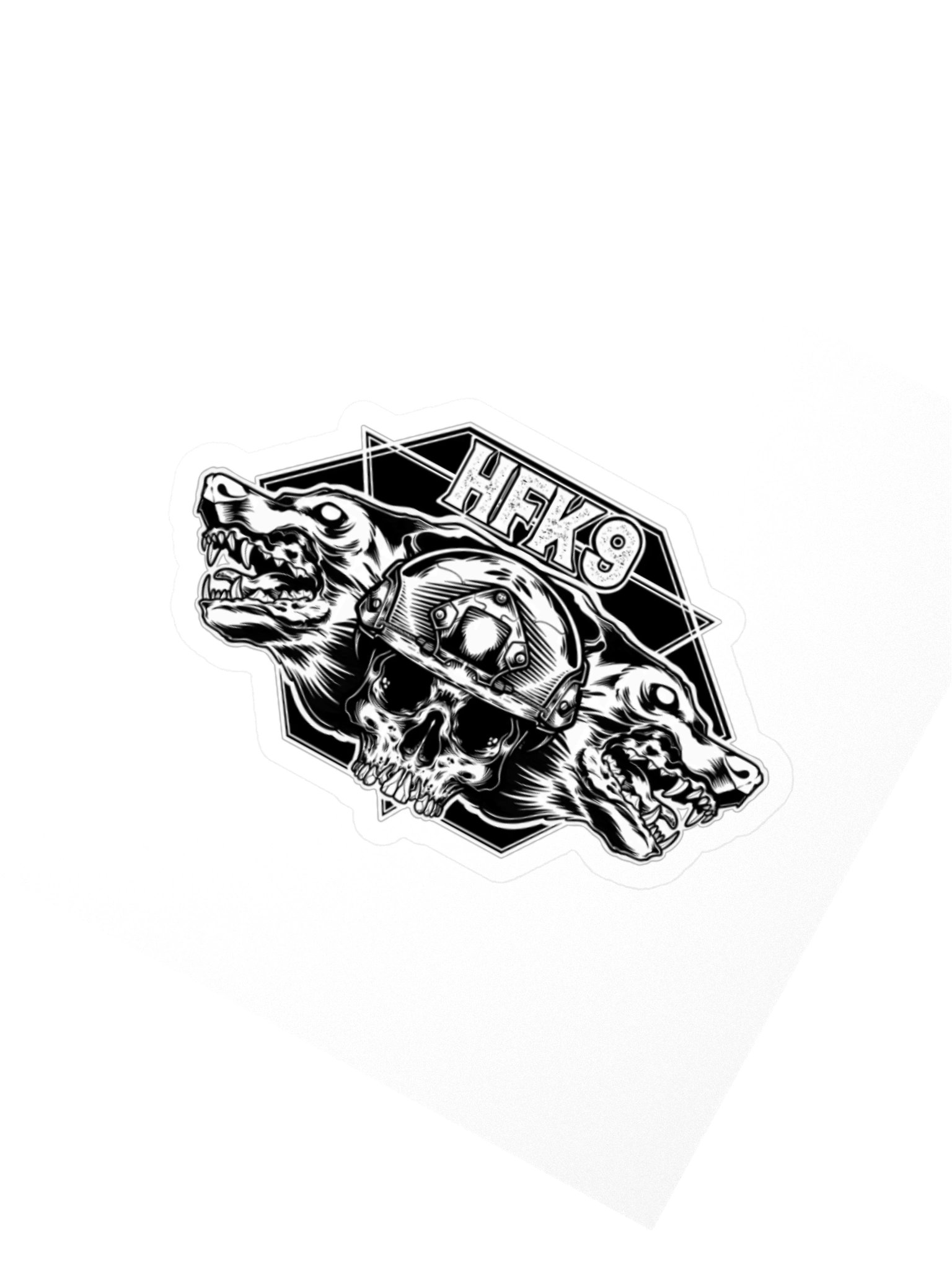 HFK9 Skull / K9 Logo Sticker product image (2)