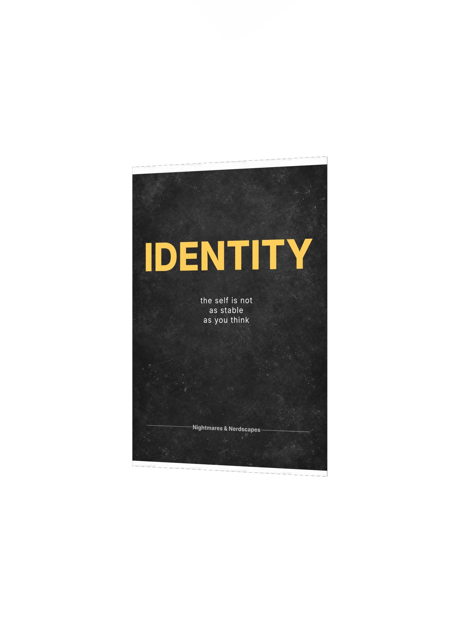 IDENTITY - SELF AS INSTABILITY (CONCEPT POSTER) product image (13)
