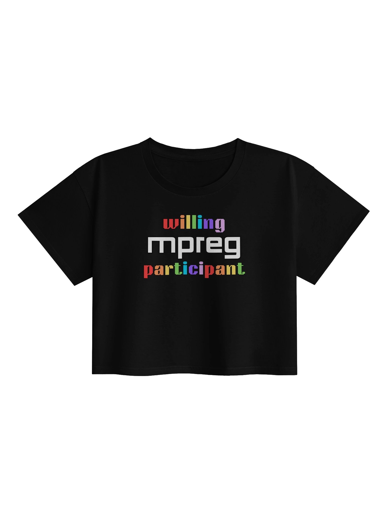 Willing Mpreg Participant Crop Top product image (3)