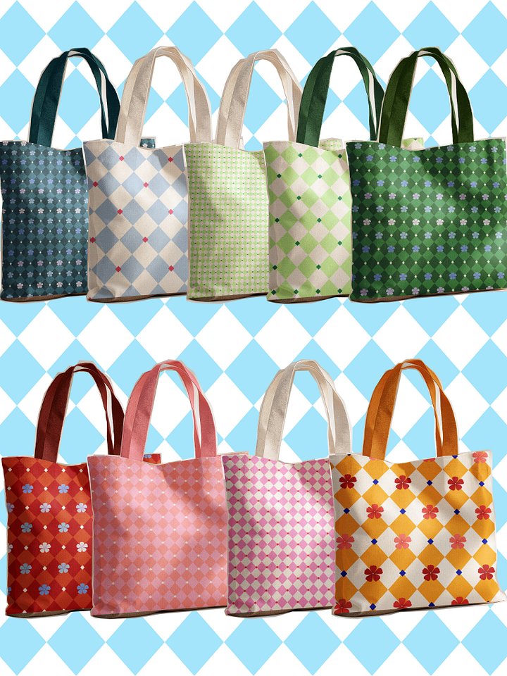 Flowers x geometric shapes patterns (Part 7) (Commercial License) product image (2)
