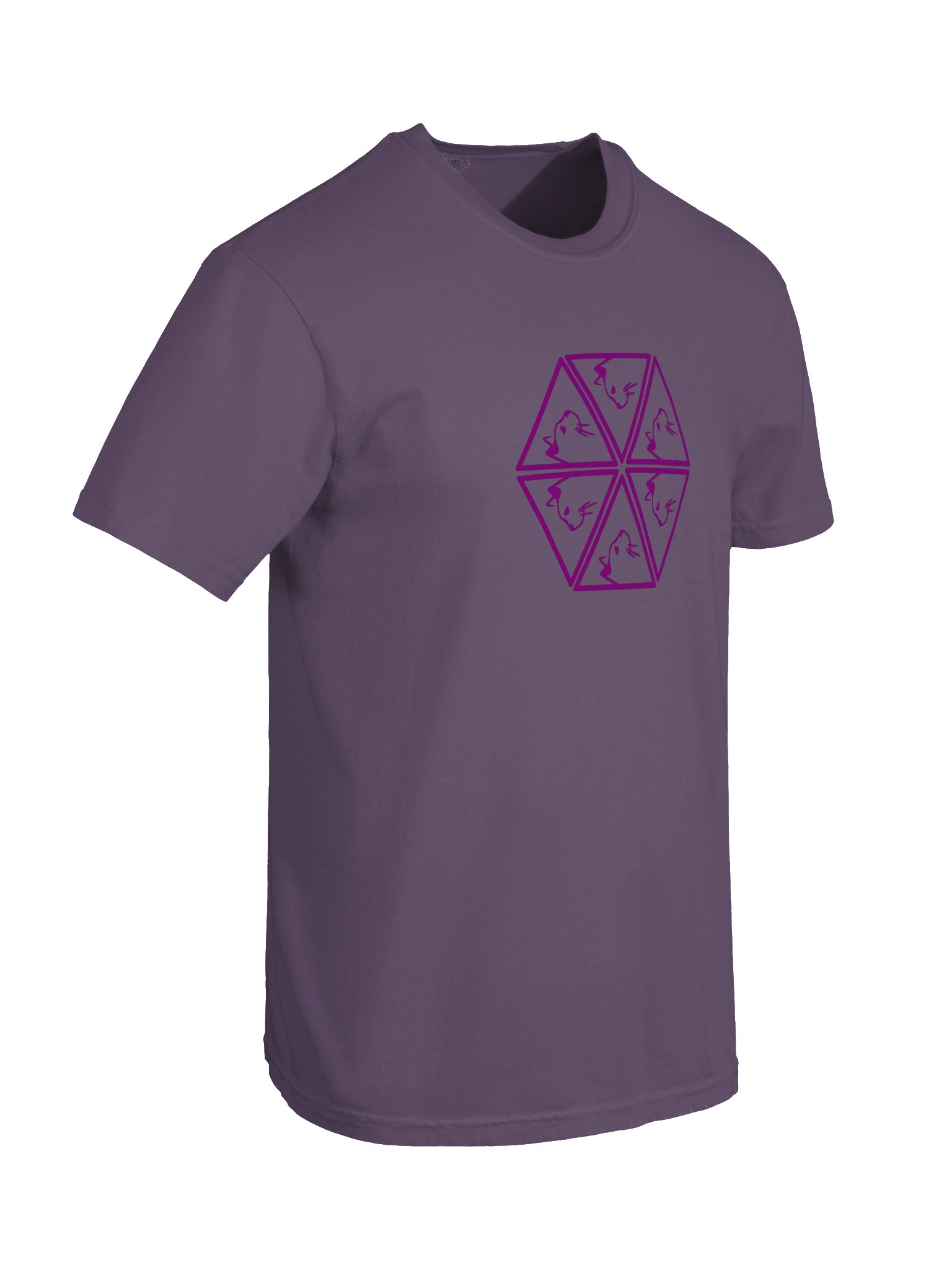 Mirror Image of a Cat in Purple |MAS FIT product image (54)