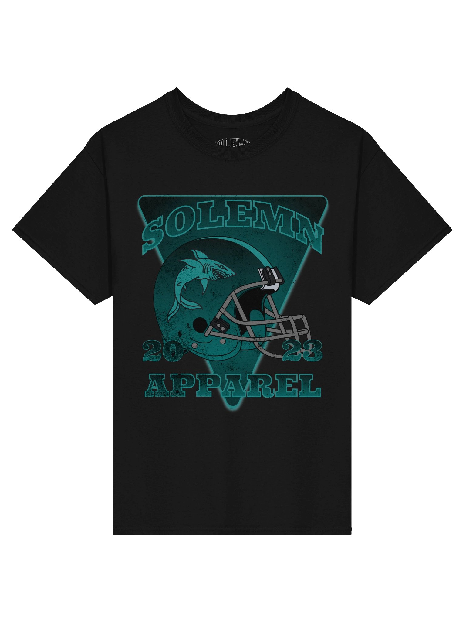 Solemn Sharks Football Tee product image (1)
