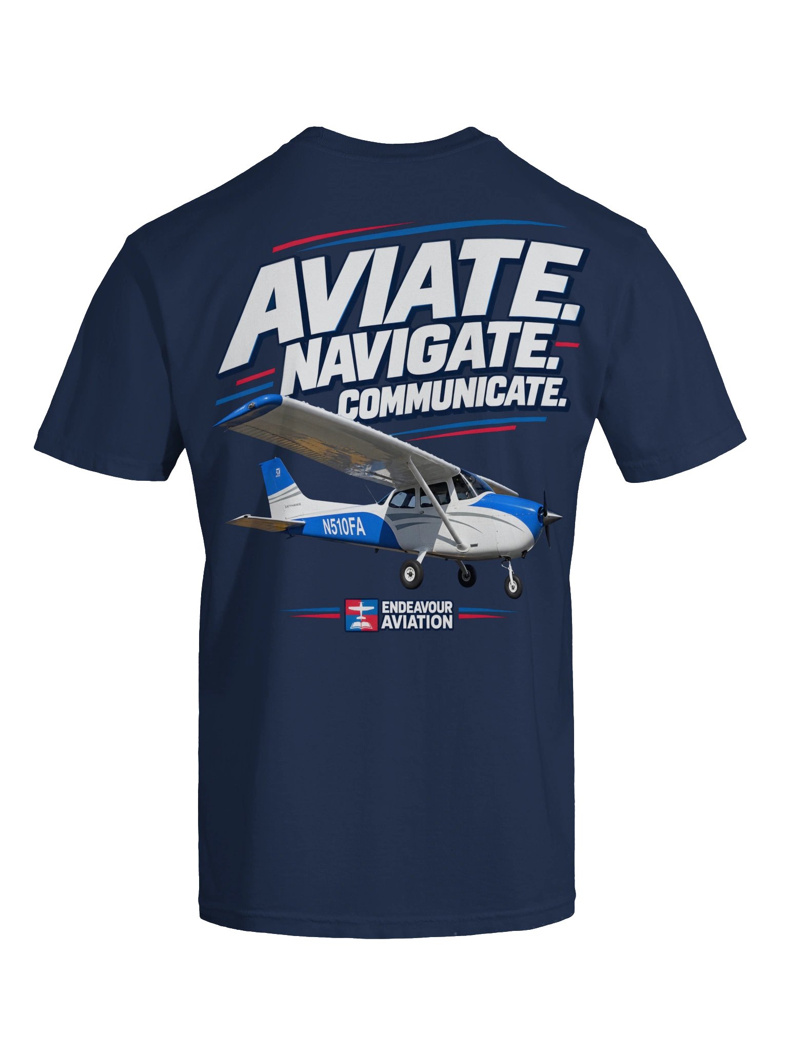 Aviate. Navigate. Communicate. | Endeavour Aviation Premium Tee product image (11)