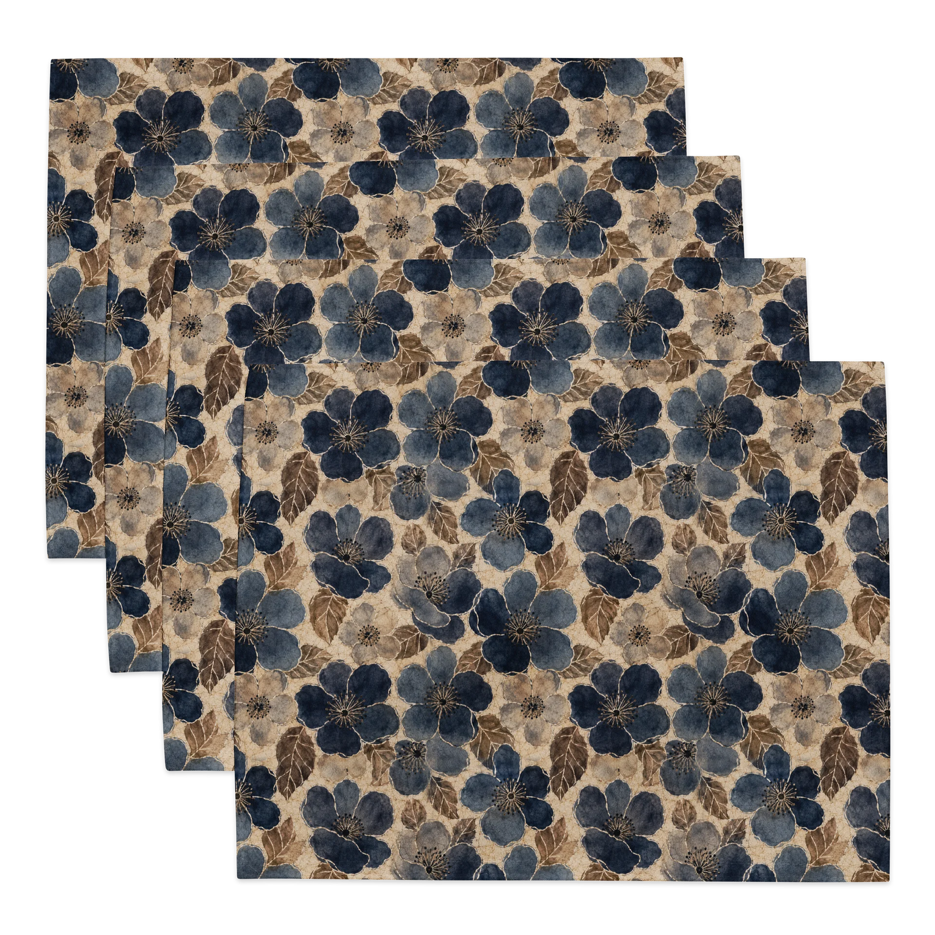 Blue Floral Placemats product image (2)