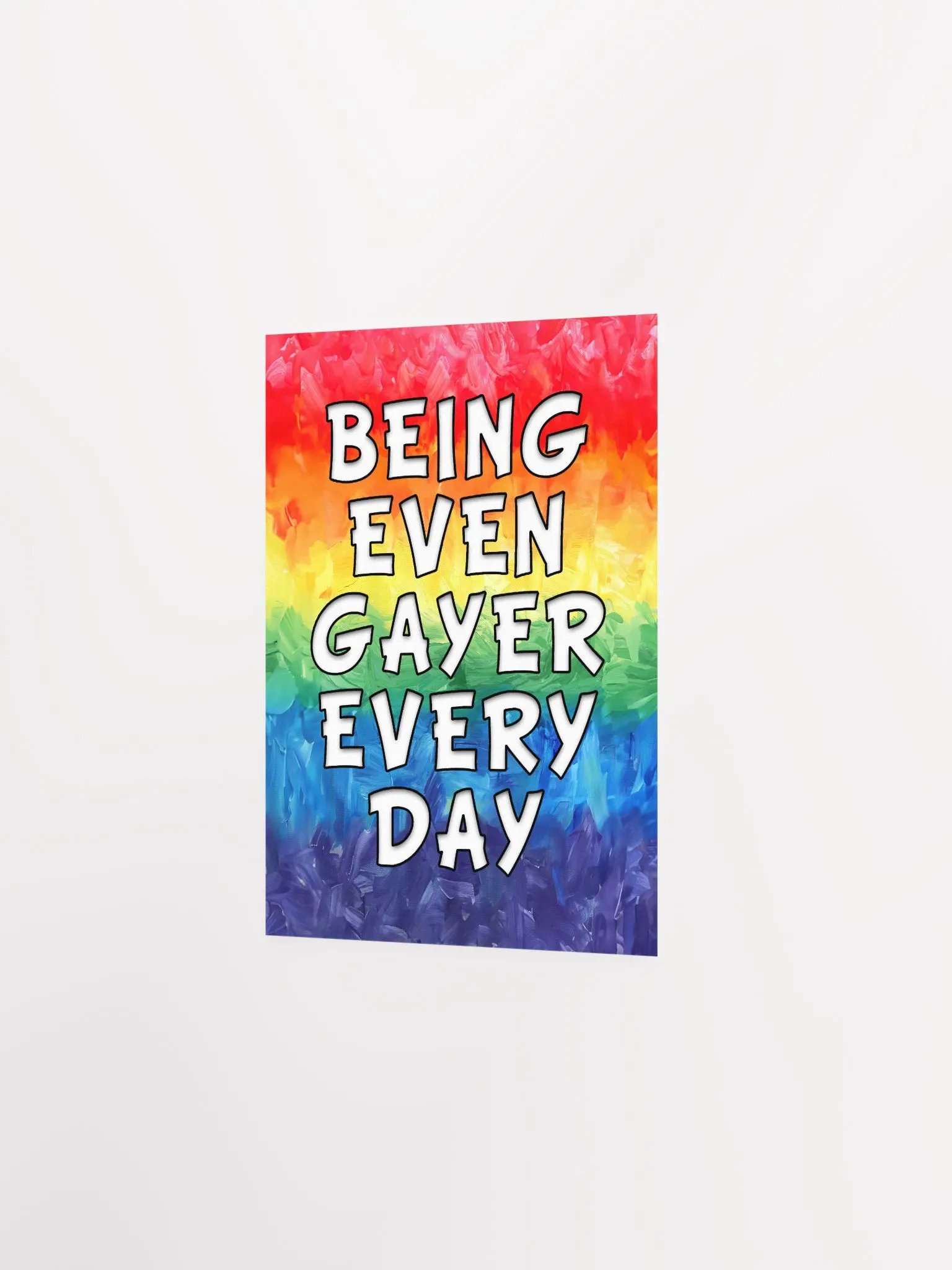 Being Even Gayer - Rainbow Pride Studio Art Print product image (2)
