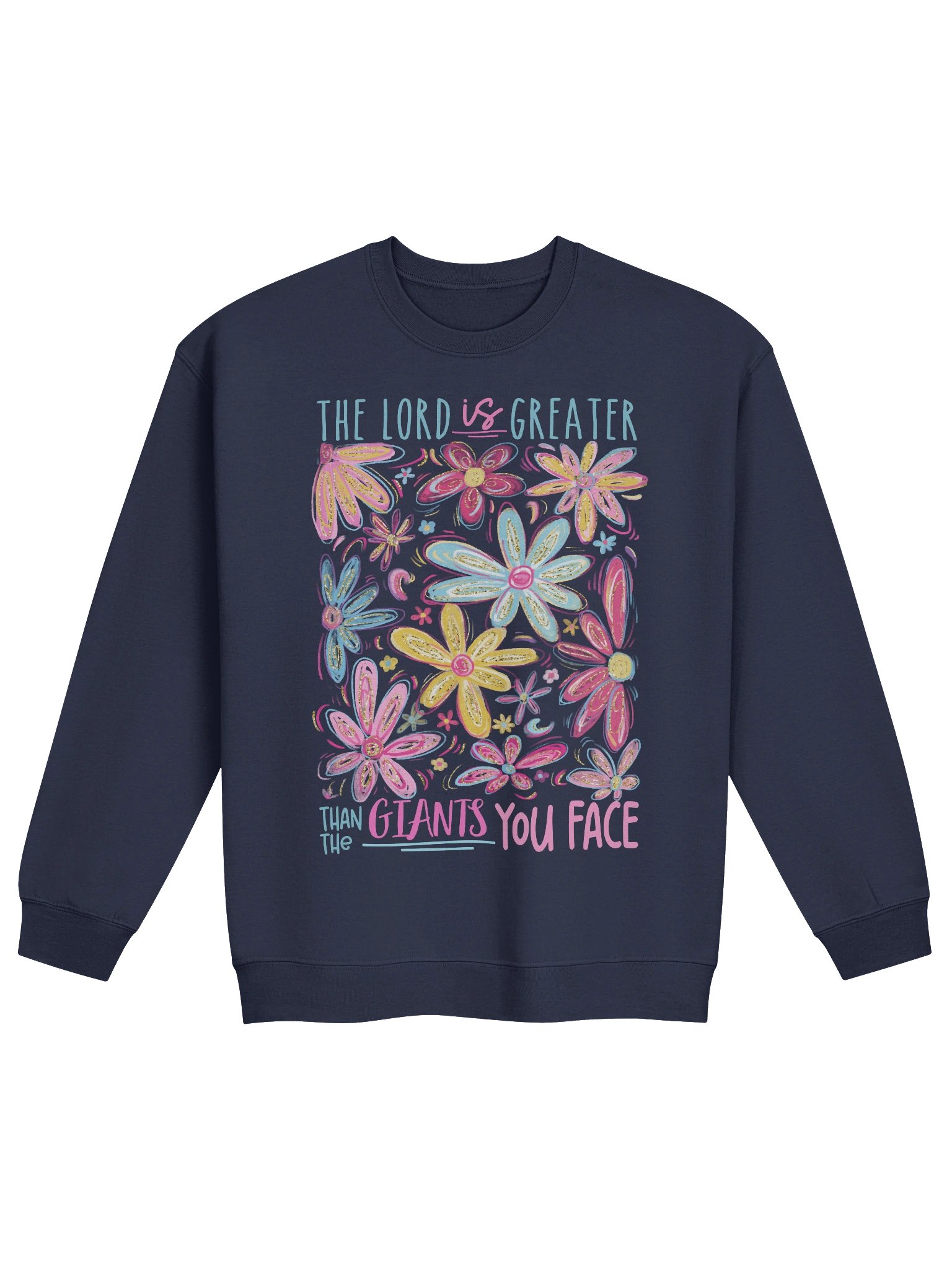 Greater Than the Giants Women’s Sweatshirt product image (4)