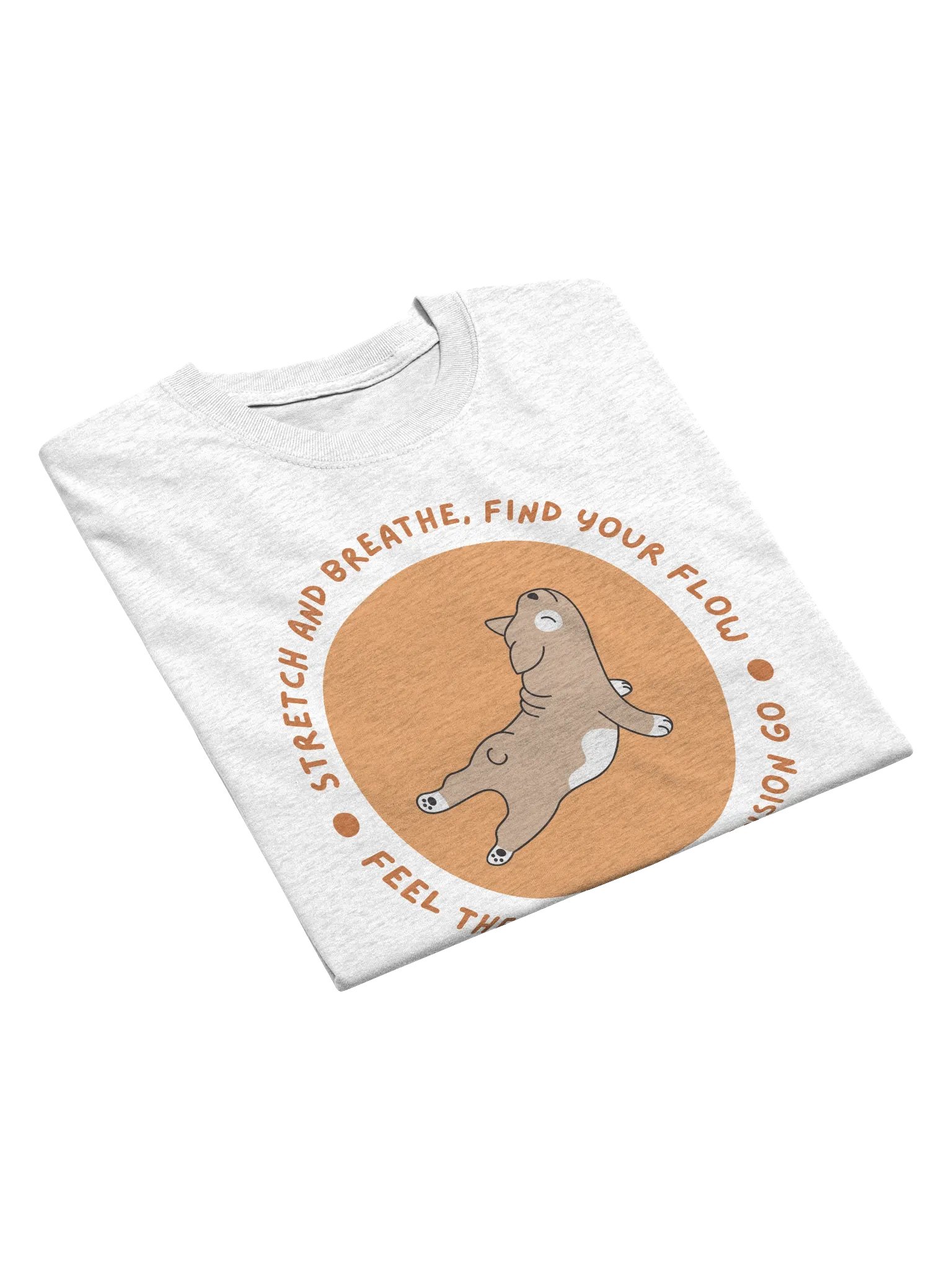 Pug Yoga Flow T-Shirt: Stretch and Breathe product image (3)