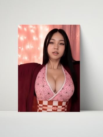 Cosplay Corner x Wavebunny.exe 8x10 Metal Print | Nezuko Cosplay product image (1)