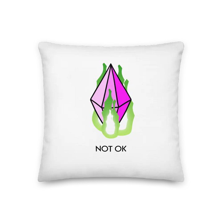 OK/NOT OK Plumbob Pillow product image (1)