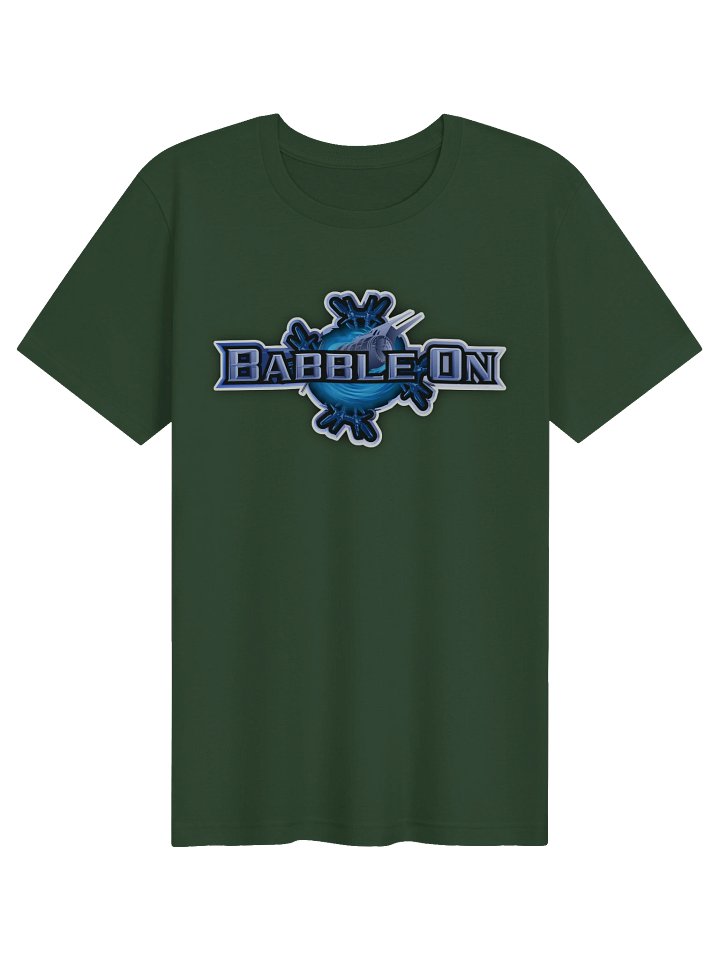Babble On Logo Tee, Forest Green Edition product image (1)