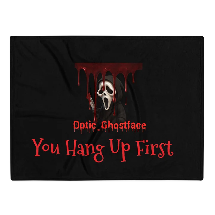 Optic_Ghostface Throw Blanket product image (2)