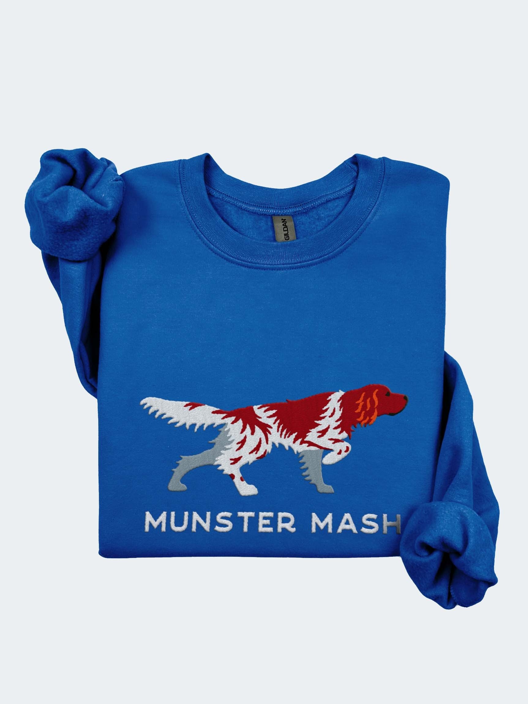 Munster Mash Sweatshirt (Embroidered) of a Small Münsterländer(Brown & White) product image (2)