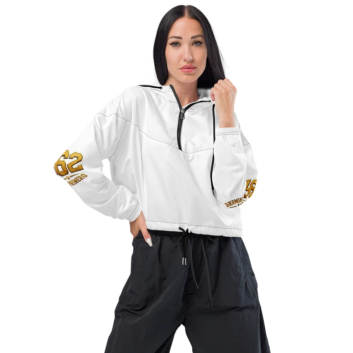 Primero Lo Primero 562 Women’s Cropped Windbreaker Hoodie product image (2)