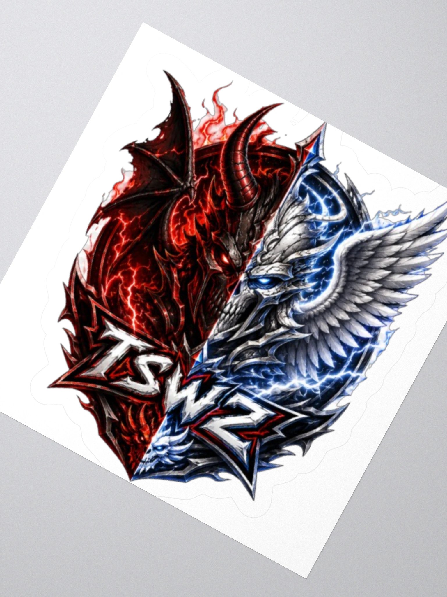 Inferno Emblem Kiss Cut Stickers product image (1)