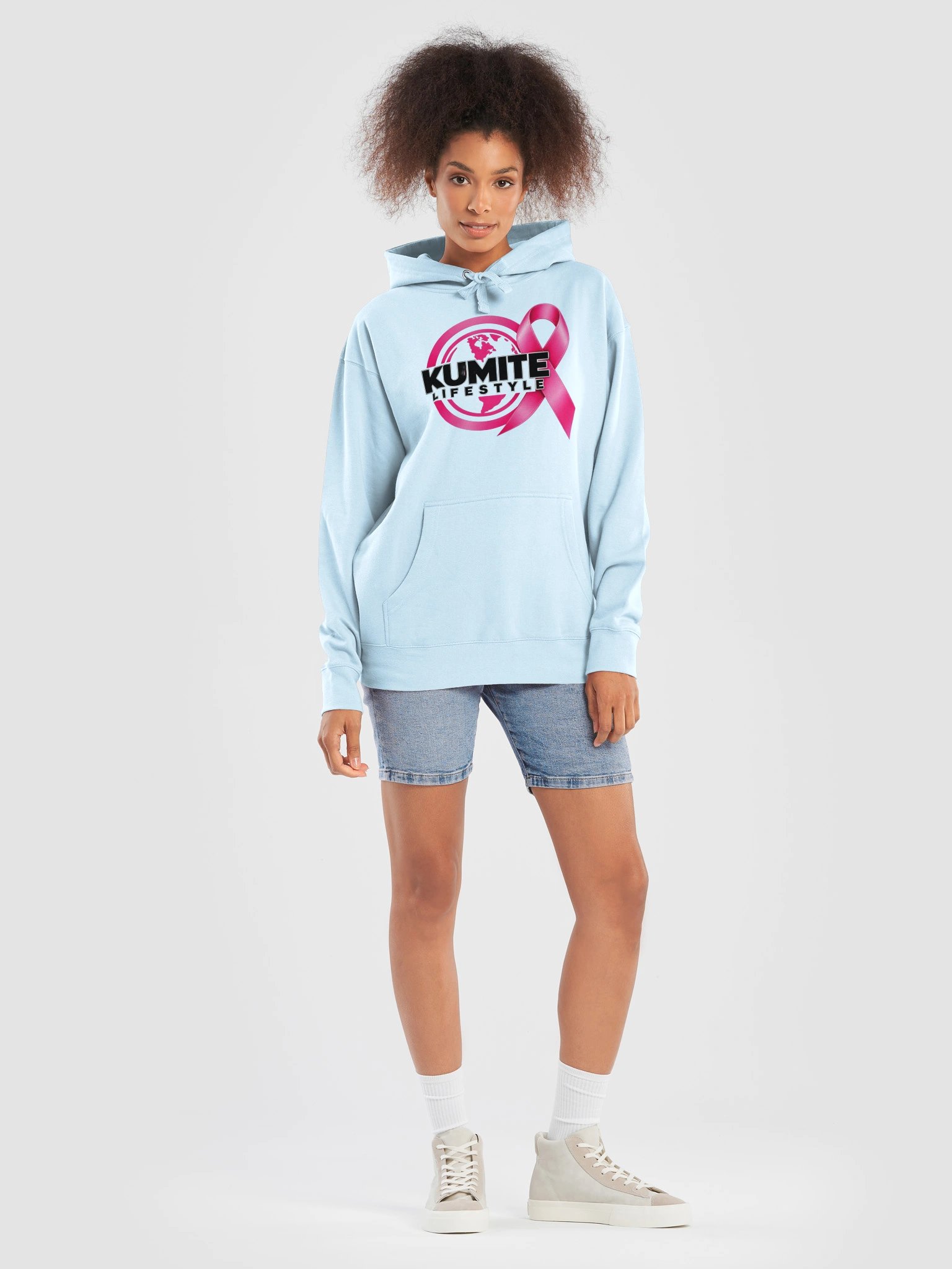 Kumite Lifestyle | Fight Together Breast Cancer Awareness Hoodie product image (7)