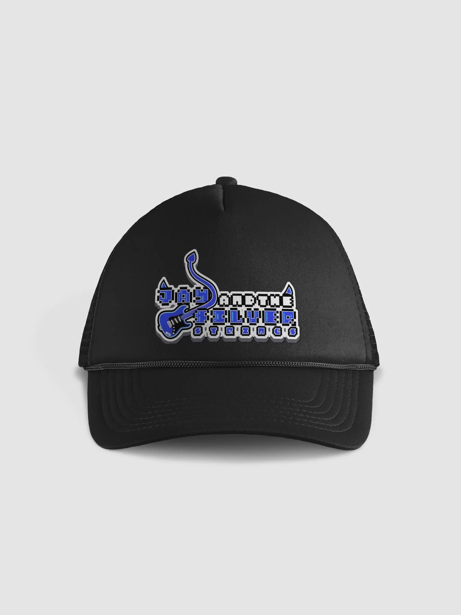 JAY AND THE SILVER STRINGS logo trucker cap product image (4)