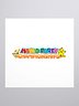 Mario Party Championships Logo Sticker