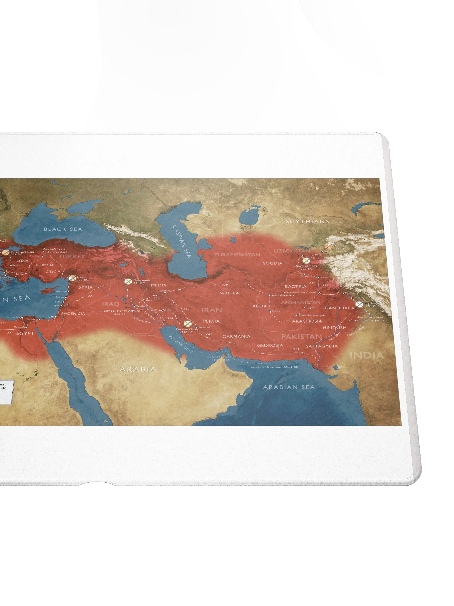 The Campaigns of Alexander - Gaming Mouse Pad product image (5)