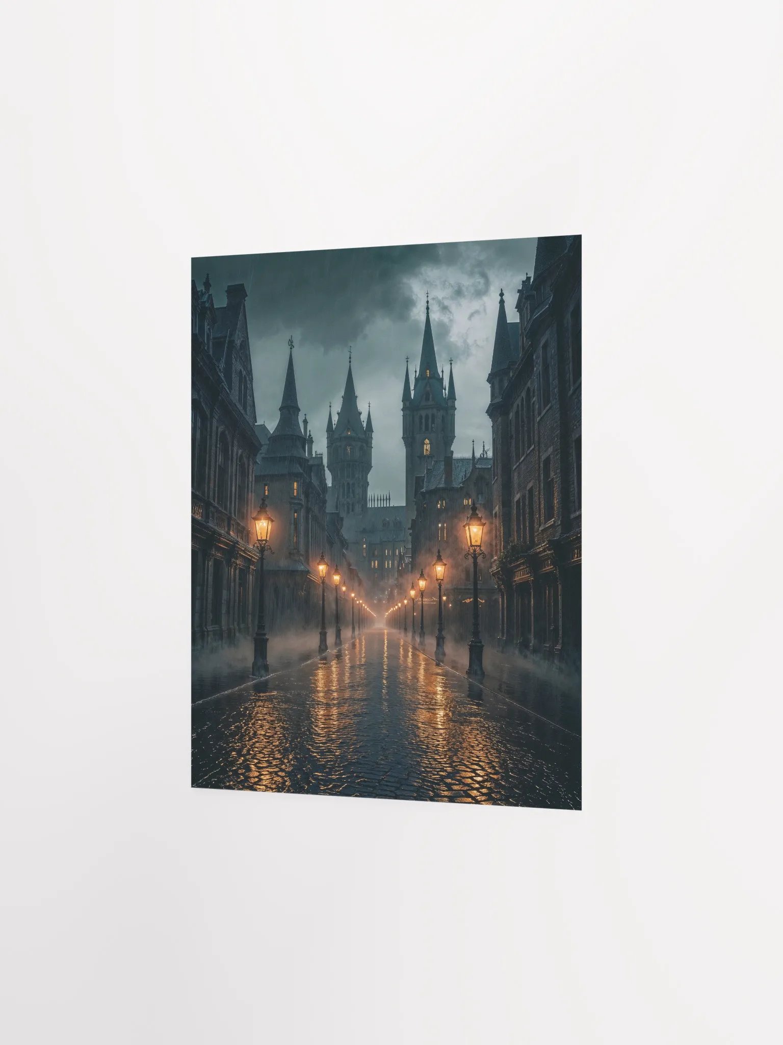 Gothic Rainlit Reverie Matte Poster product image (9)