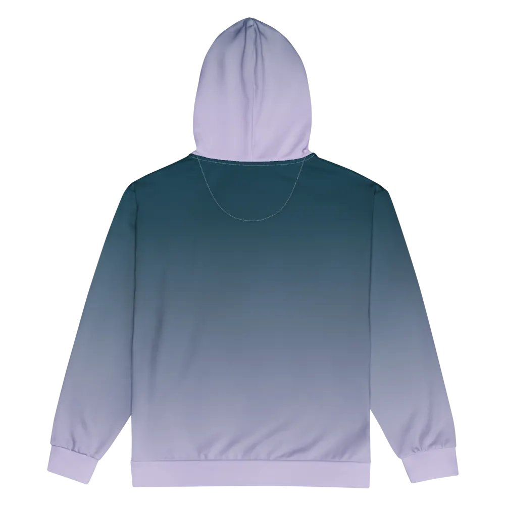 CHONKY Zip Hoodie Lavender Petrol product image (2)