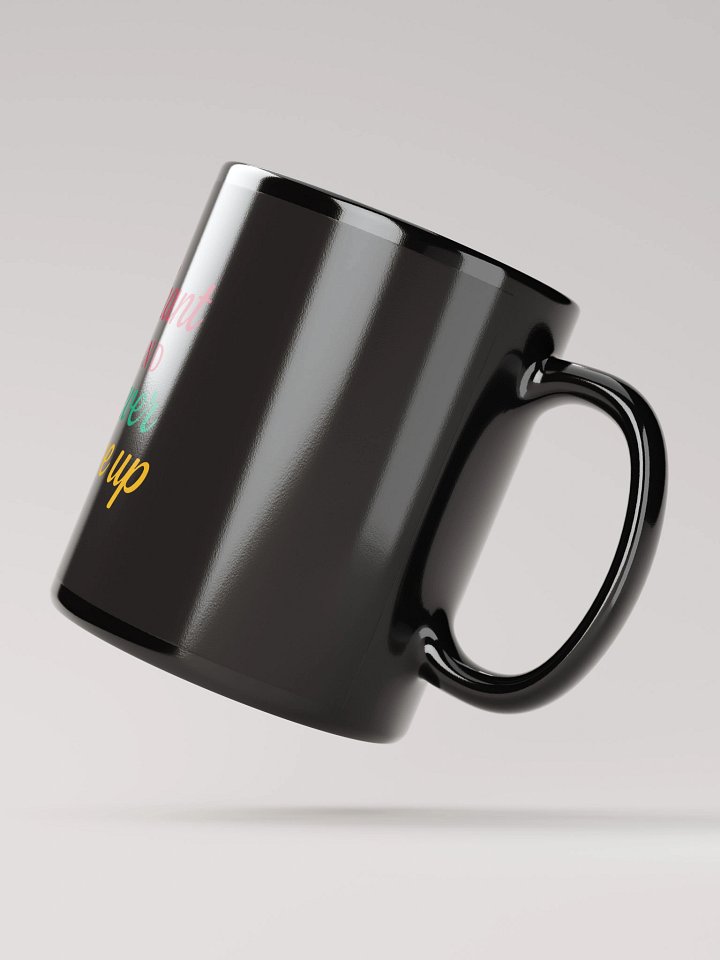 Chant and Never Give Up – Nichiren Buddhism Motivational Black Mug (11oz/15oz) product image (2)