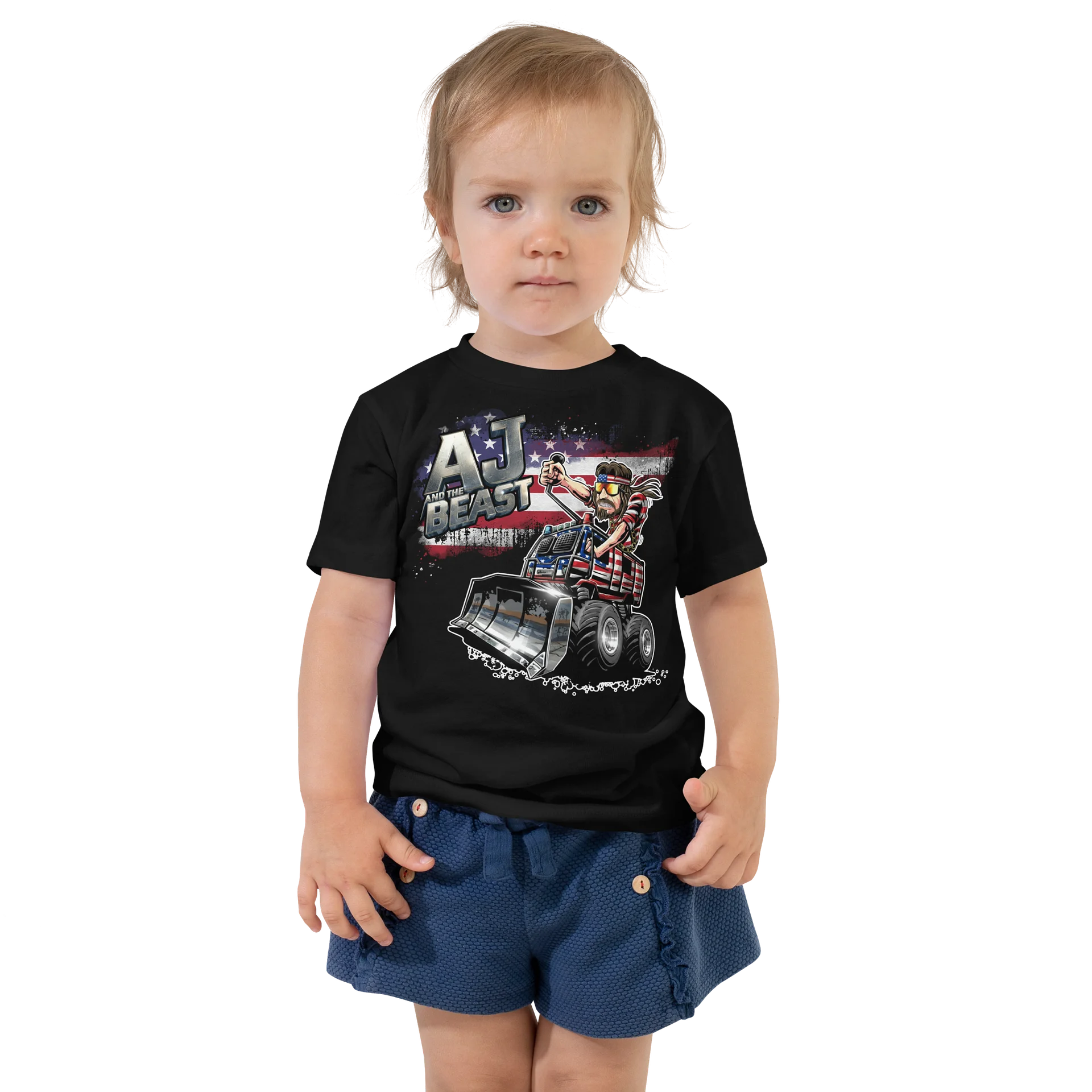 Bella+Canvas Toddler T-Shirt : AJ and the BEAST USA product image (1)