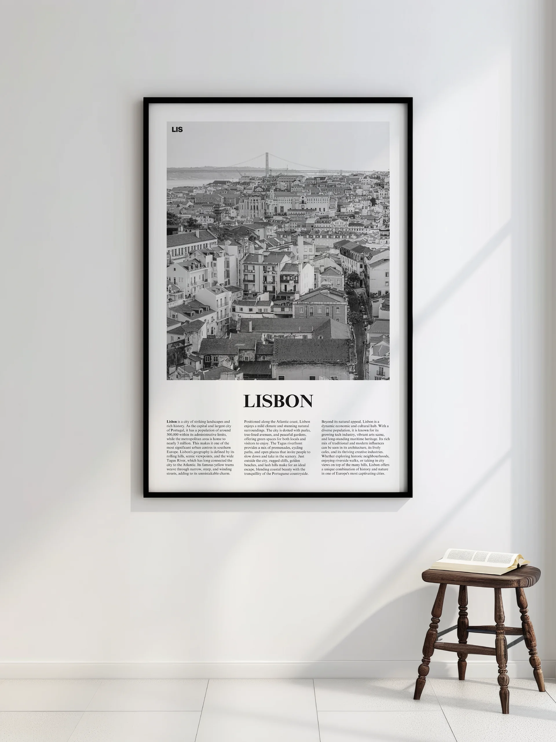 Lisbon 03 Newspaper Poster product image (2)
